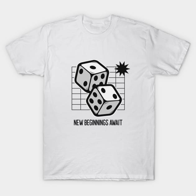 New Beginnings T-Shirt by Moreira.art